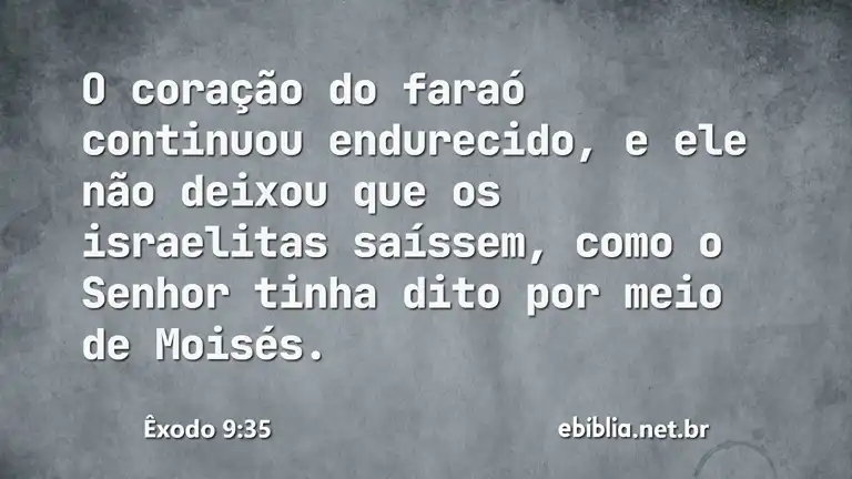 Êxodo 9:35