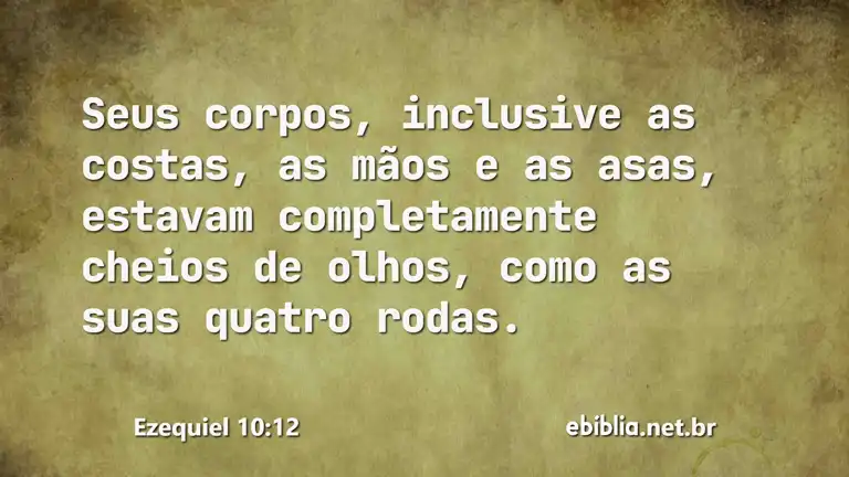 Ezequiel 10:12