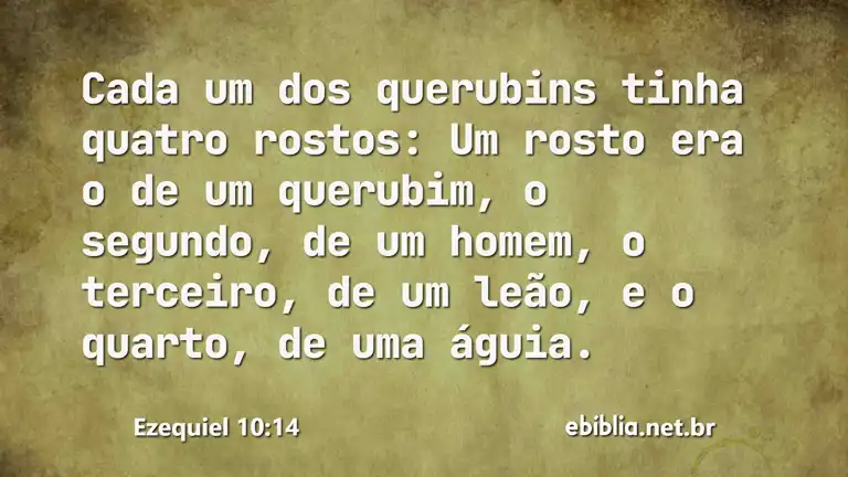 Ezequiel 10:14