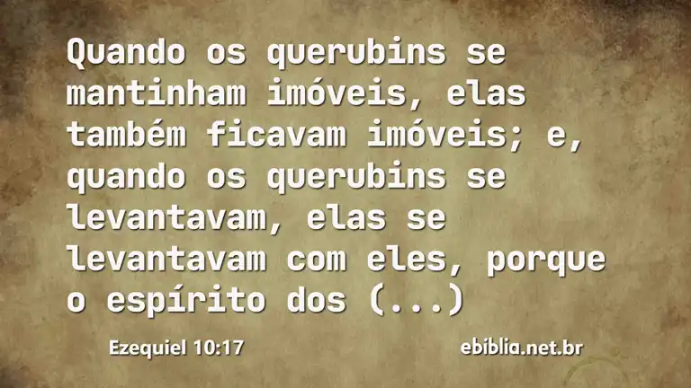 Ezequiel 10:17