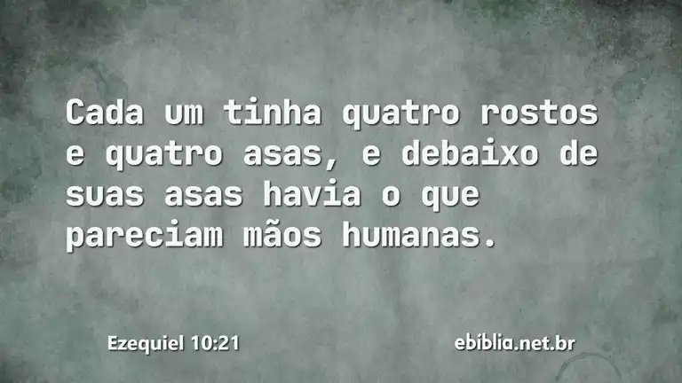 Ezequiel 10:21