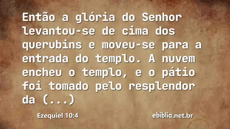 Ezequiel 10:4