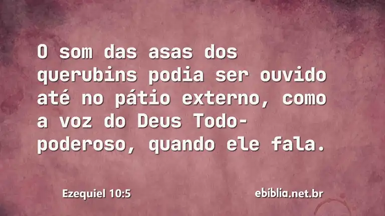 Ezequiel 10:5