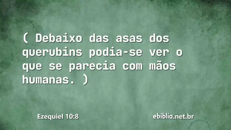 Ezequiel 10:8