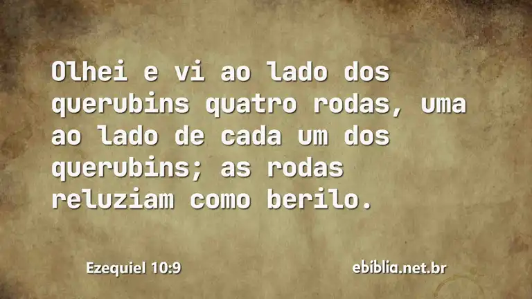 Ezequiel 10:9