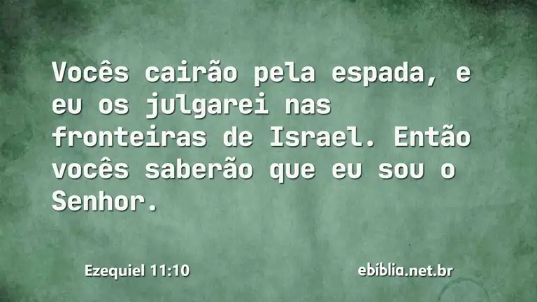 Ezequiel 11:10