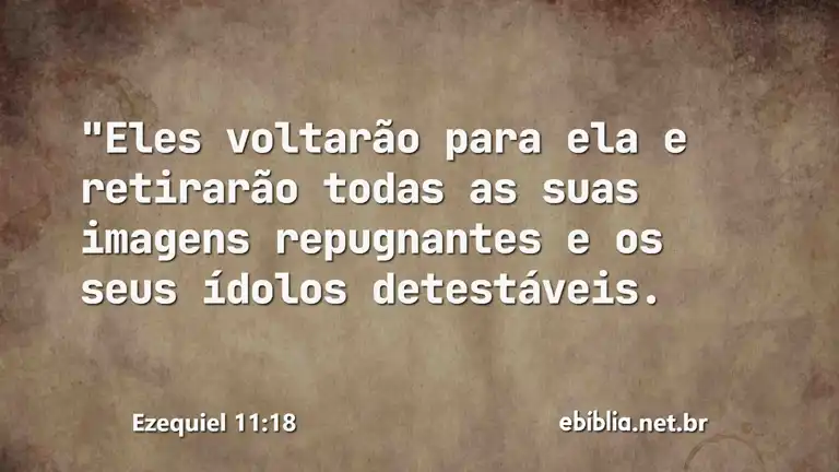 Ezequiel 11:18