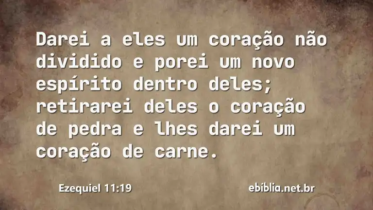 Ezequiel 11:19