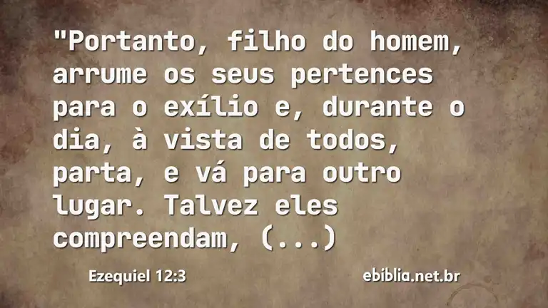 Ezequiel 12:3