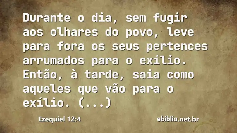 Ezequiel 12:4