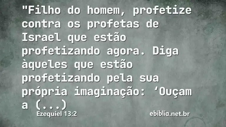 Ezequiel 13:2