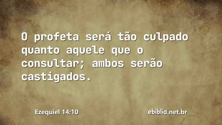 Ezequiel 14:10