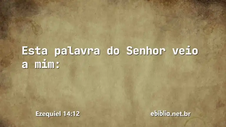 Ezequiel 14:12