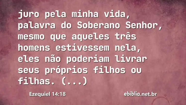 Ezequiel 14:18