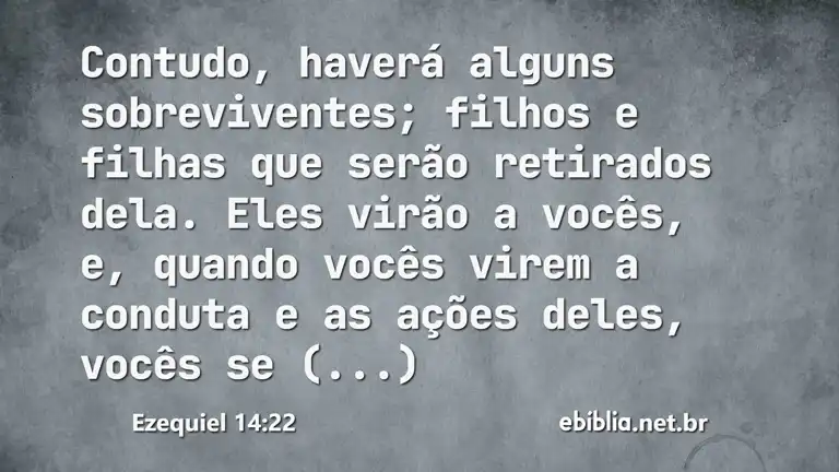 Ezequiel 14:22