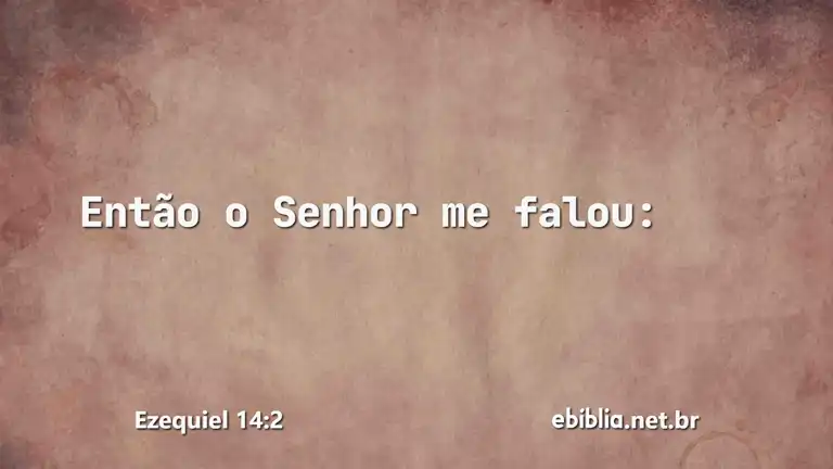 Ezequiel 14:2