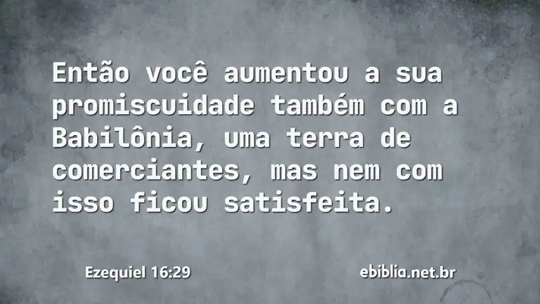 Ezequiel 16:29