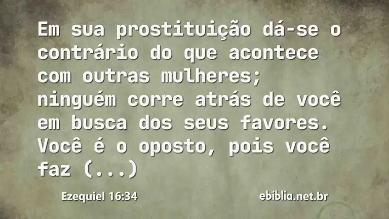 Ezequiel 16:34