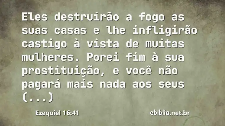 Ezequiel 16:41