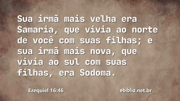 Ezequiel 16:46