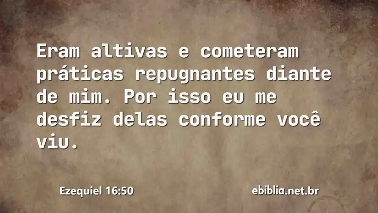 Ezequiel 16:50