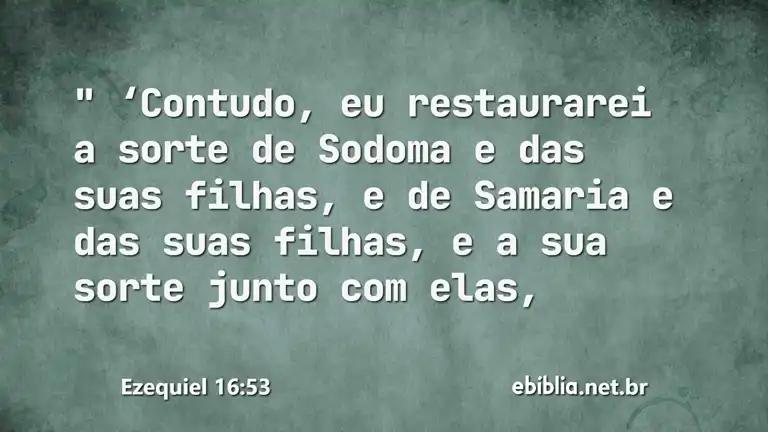 Ezequiel 16:53