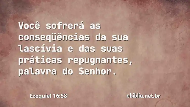 Ezequiel 16:58