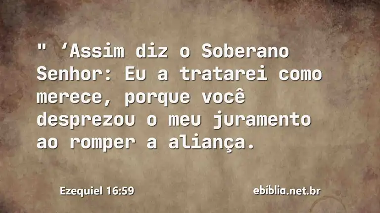 Ezequiel 16:59