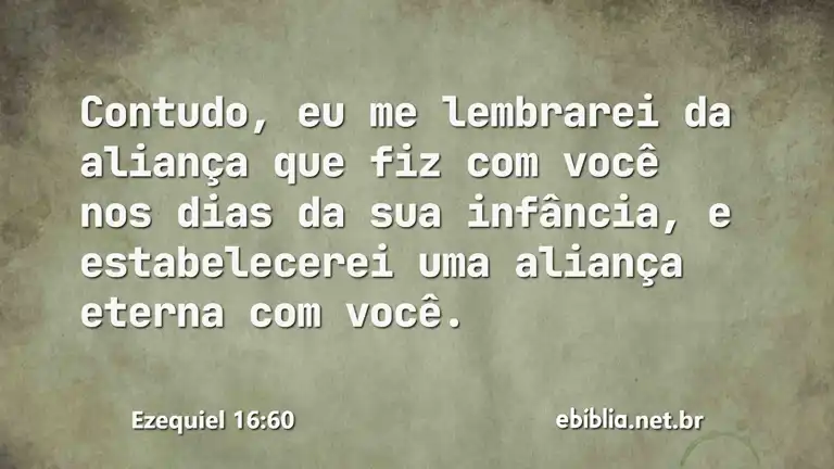 Ezequiel 16:60