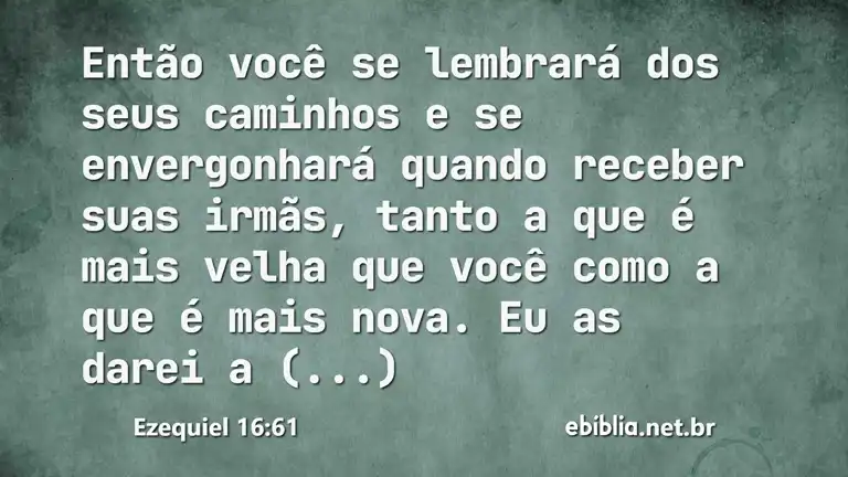 Ezequiel 16:61