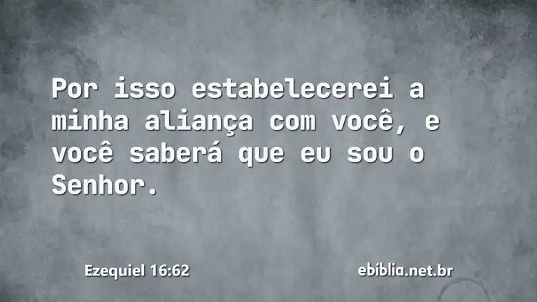 Ezequiel 16:62