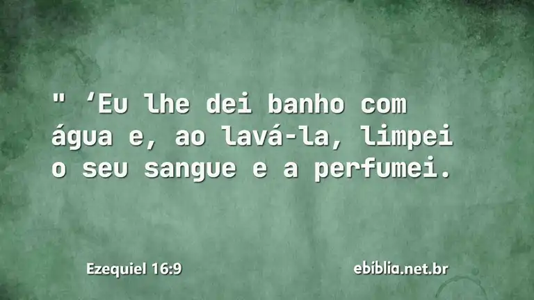 Ezequiel 16:9