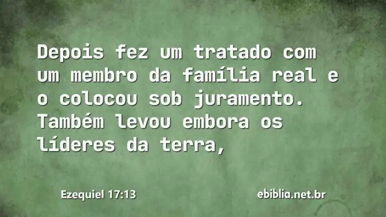 Ezequiel 17:13