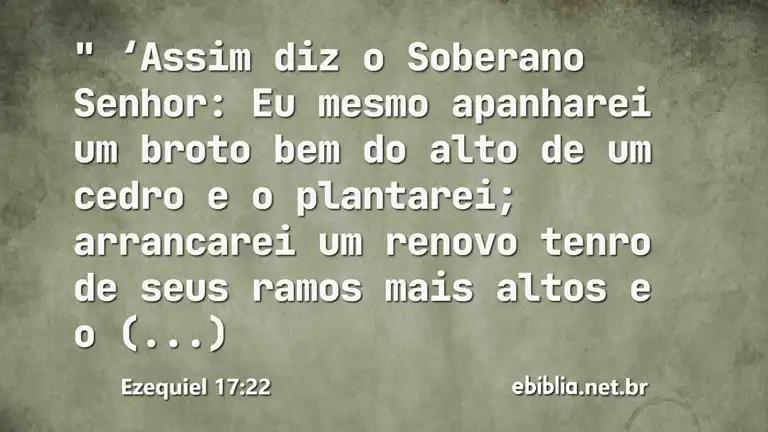 Ezequiel 17:22