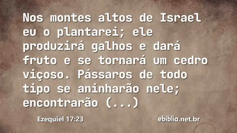 Ezequiel 17:23