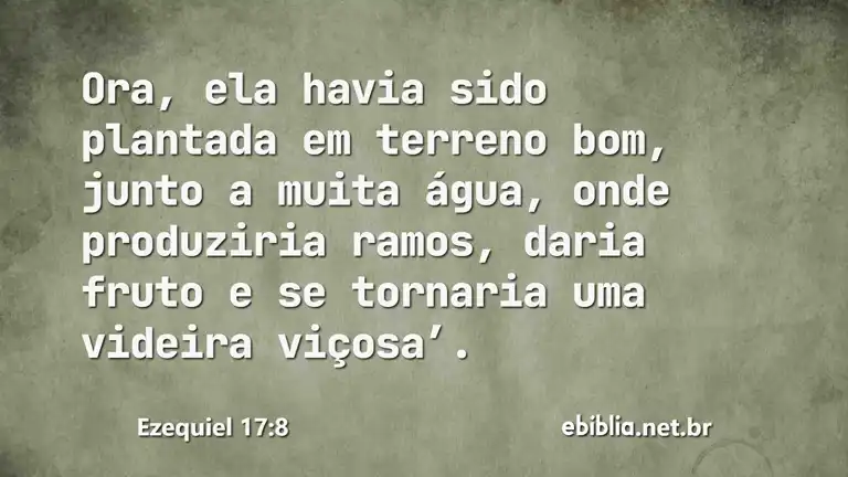 Ezequiel 17:8