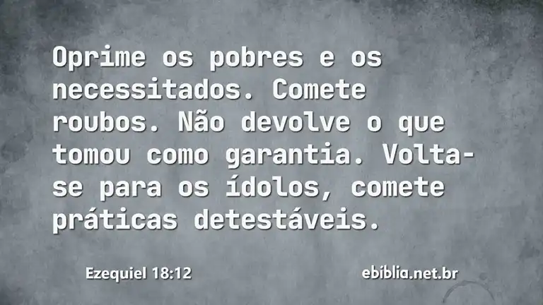 Ezequiel 18:12