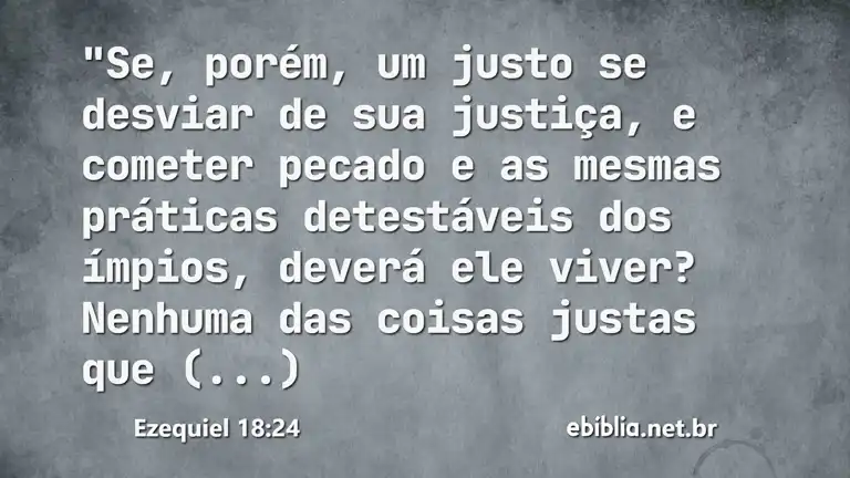 Ezequiel 18:24