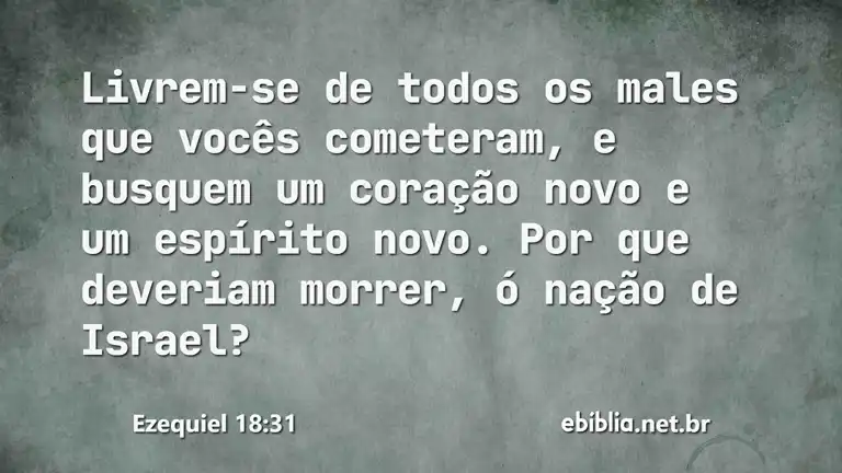 Ezequiel 18:31