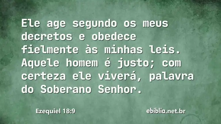 Ezequiel 18:9