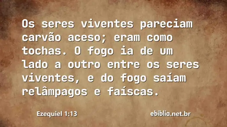 Ezequiel 1:13