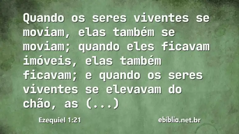 Ezequiel 1:21