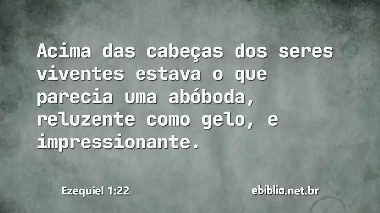 Ezequiel 1:22