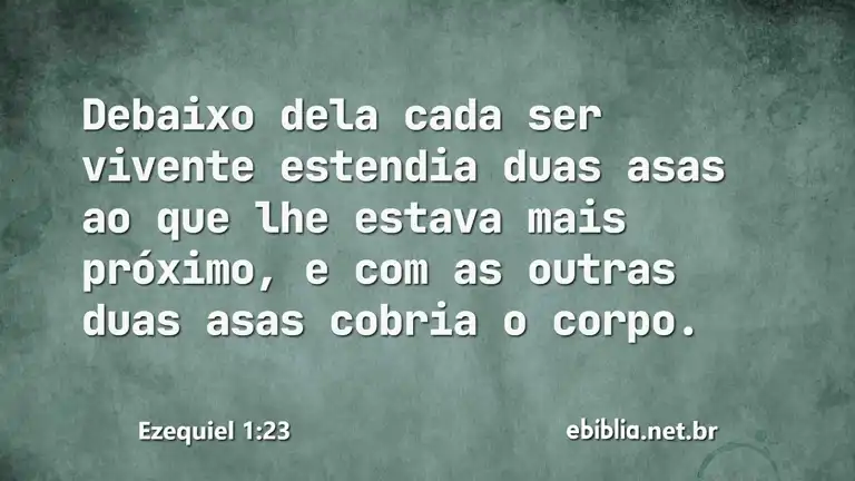 Ezequiel 1:23