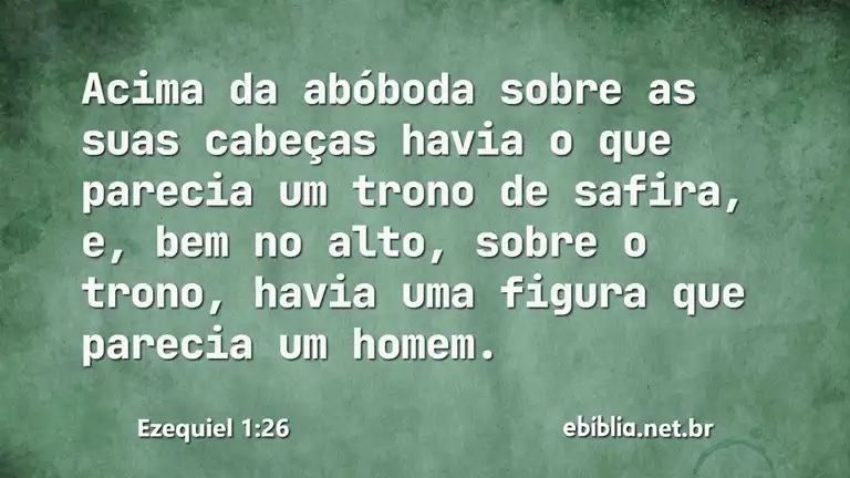 Ezequiel 1:26