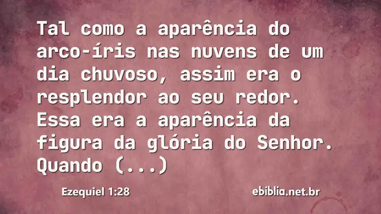 Ezequiel 1:28