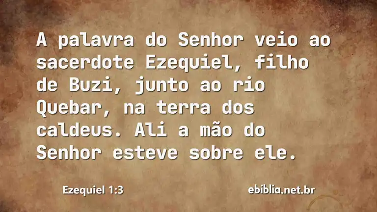 Ezequiel 1:3