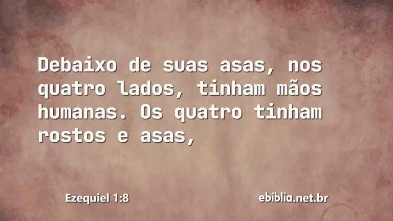 Ezequiel 1:8