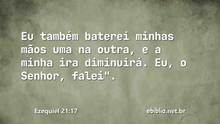 Ezequiel 21:17