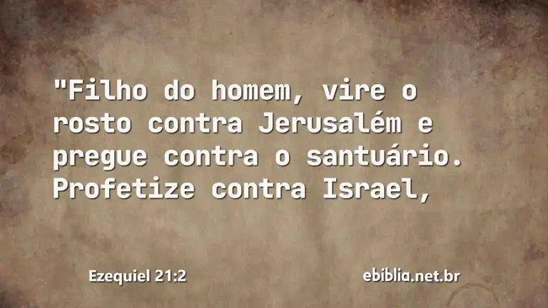 Ezequiel 21:2